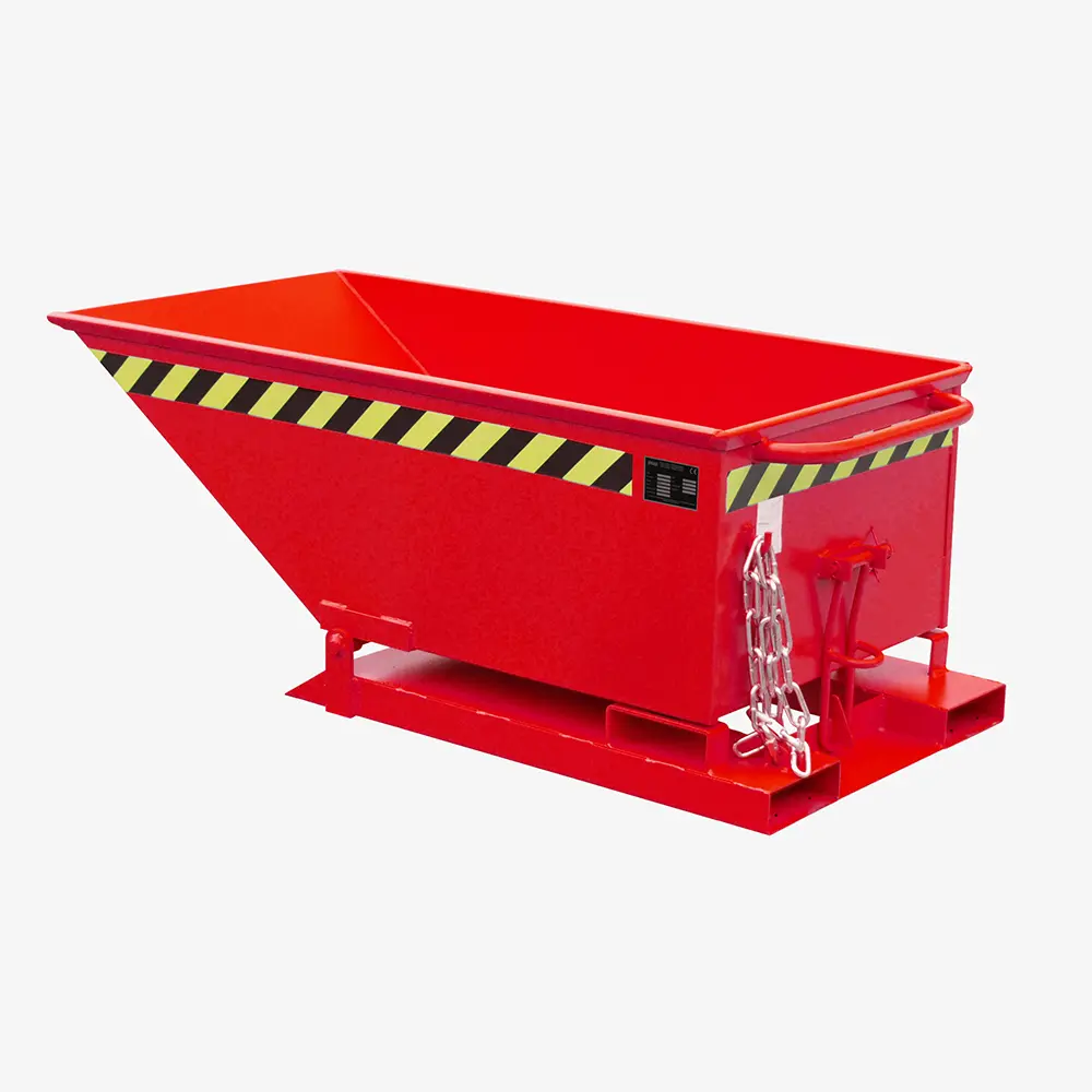 Produktbild von tigerhebezeuge kippmulde rot lackiert typ KN 250 ROT 01 x