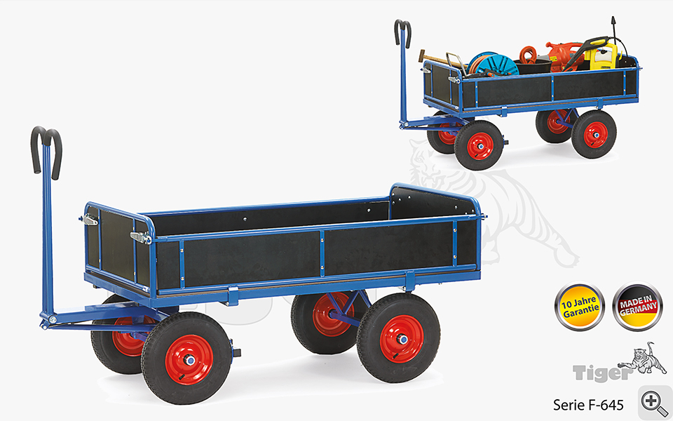 Produktbild von handpritschenwagen mit bordwaenden 1