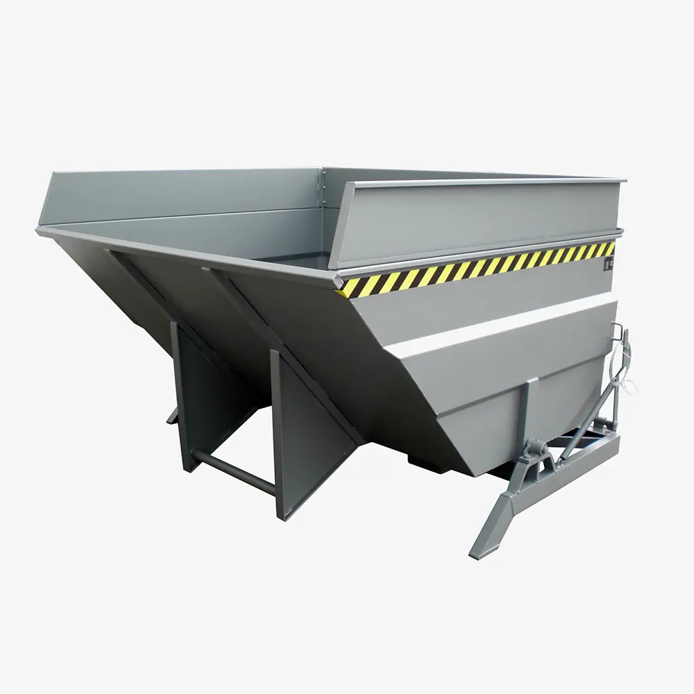 Produktbild von tigerhebezeuge kippbehaelter grau lackiert typ BKC 400 GRAU 01 x