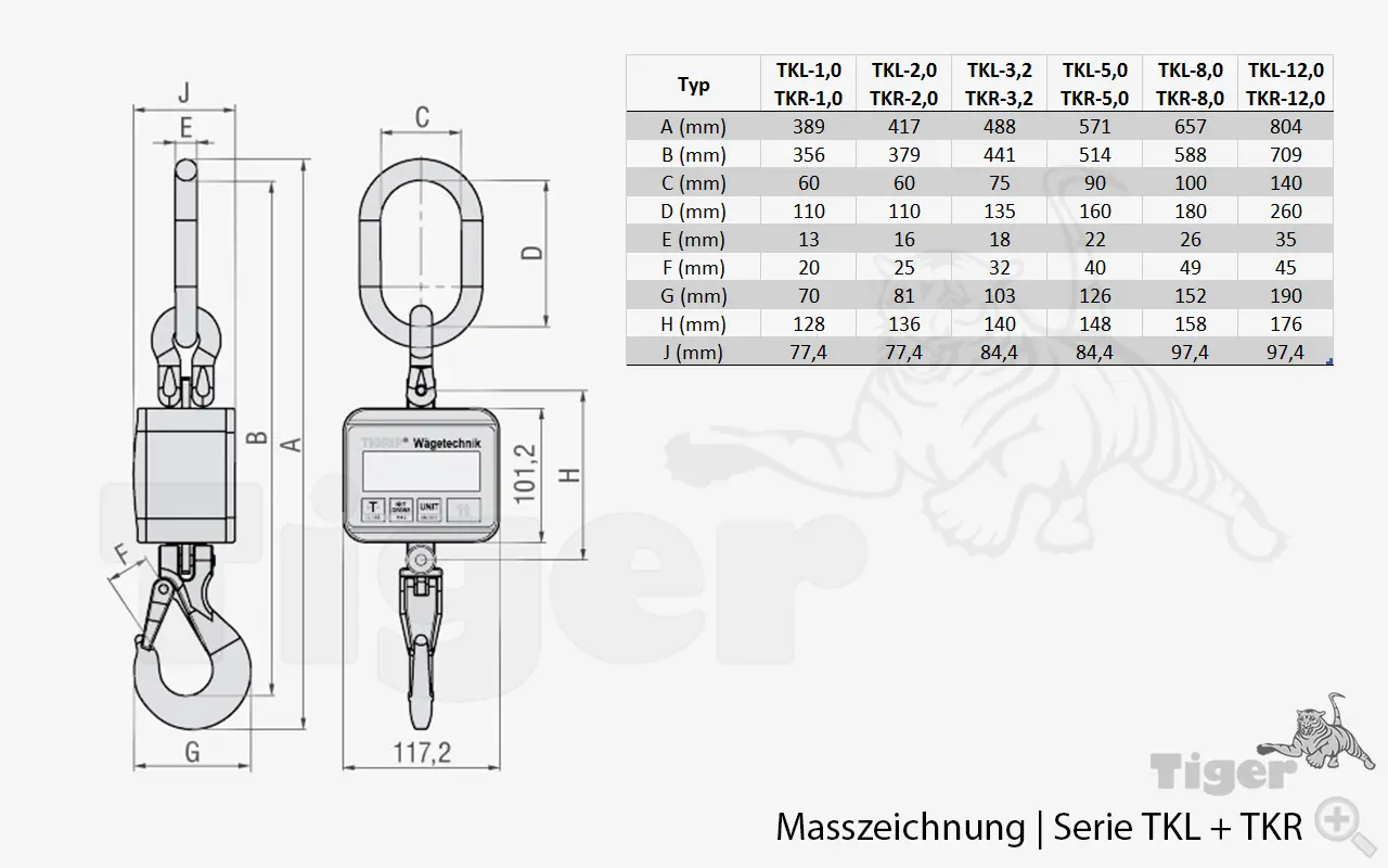 Technisches Bild für kranhakenwaagen-tigrip-tkl-tkr-zeichnung