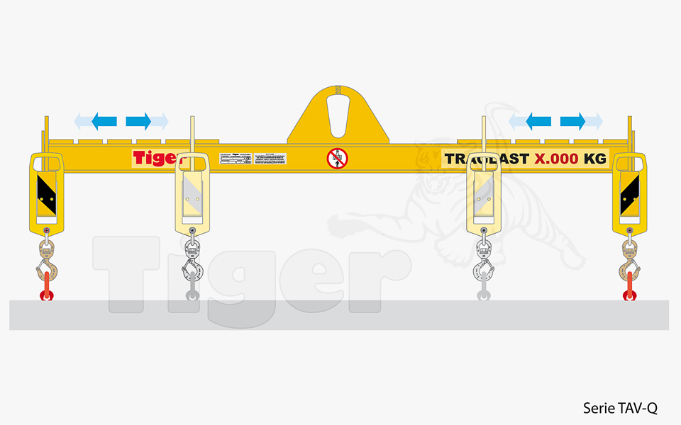 3. Produktbild zu kran quertraverse tav q verstellbar 1b