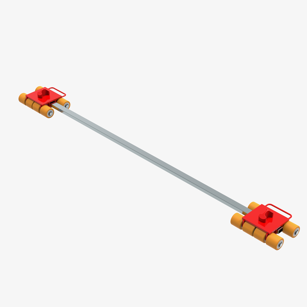 Produktbild von tigerhebezeuge schwerlast transportfahrwerk iso con hinten starr typ IC120S