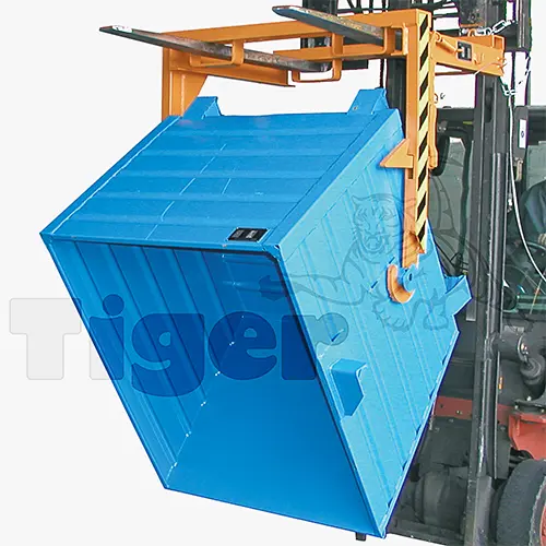 TigerHebezeuge-Shop Kippbehälter und Selbstkipper Stapelkipper mit Traverse