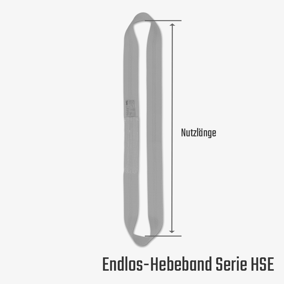 Zum Vergrößern anklicken Technisches Bild für tigerhebezeuge-textile-anschlagmittel-endlos-hebeband-serie-HSE-zeichnung
