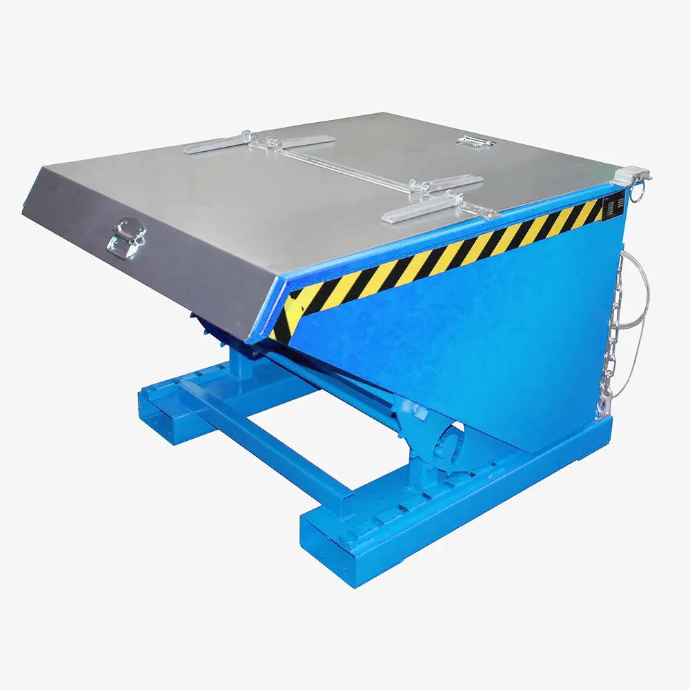 Stapler-Kippbehälter mit Abrollsystem und Seilzug - Unser Top-Seller