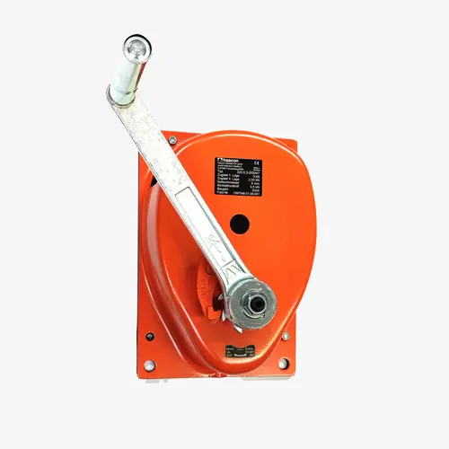 Produktbild von Wand-Handseilwinde mit Bremse und Stirnradgetriebe Serie STS tigerhebezeuge-haacon-handseilwinden-serie-STS