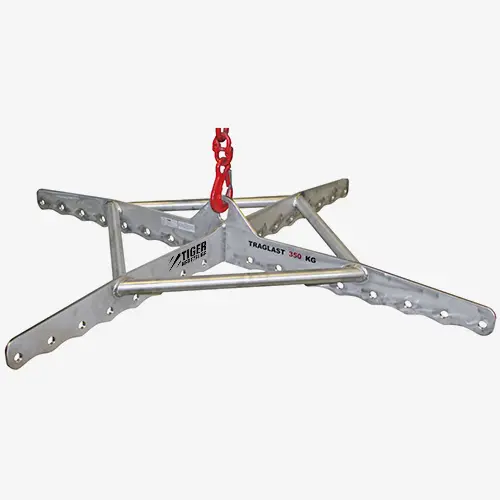 Produktbild von Tiger Sonder-Kreuztraversen aus rostfreiem Edelstahl mit Lochleiste Serie Sonder-KT-LL-VA tiger-sonder-edelstahl-kreuztraverse-niro-quertraverse-hebekreuz-serie-Sonder-KT-LL-VA