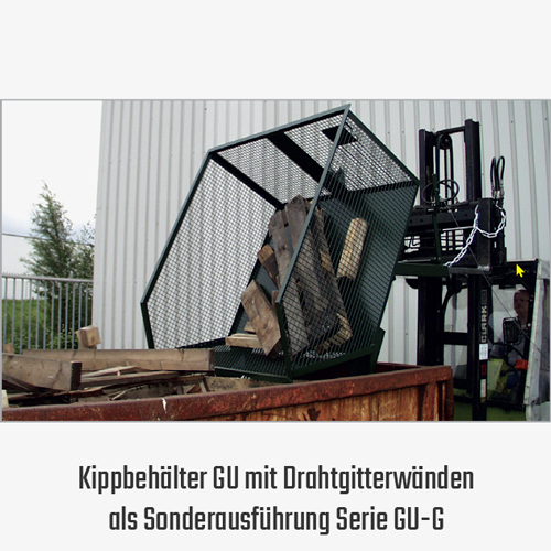 4. Produktbild zu tigerhebezeuge-stapler-kippbehaelter-sonderausfuehrung-mit-drahtgitterwaenden-serie-GU-G