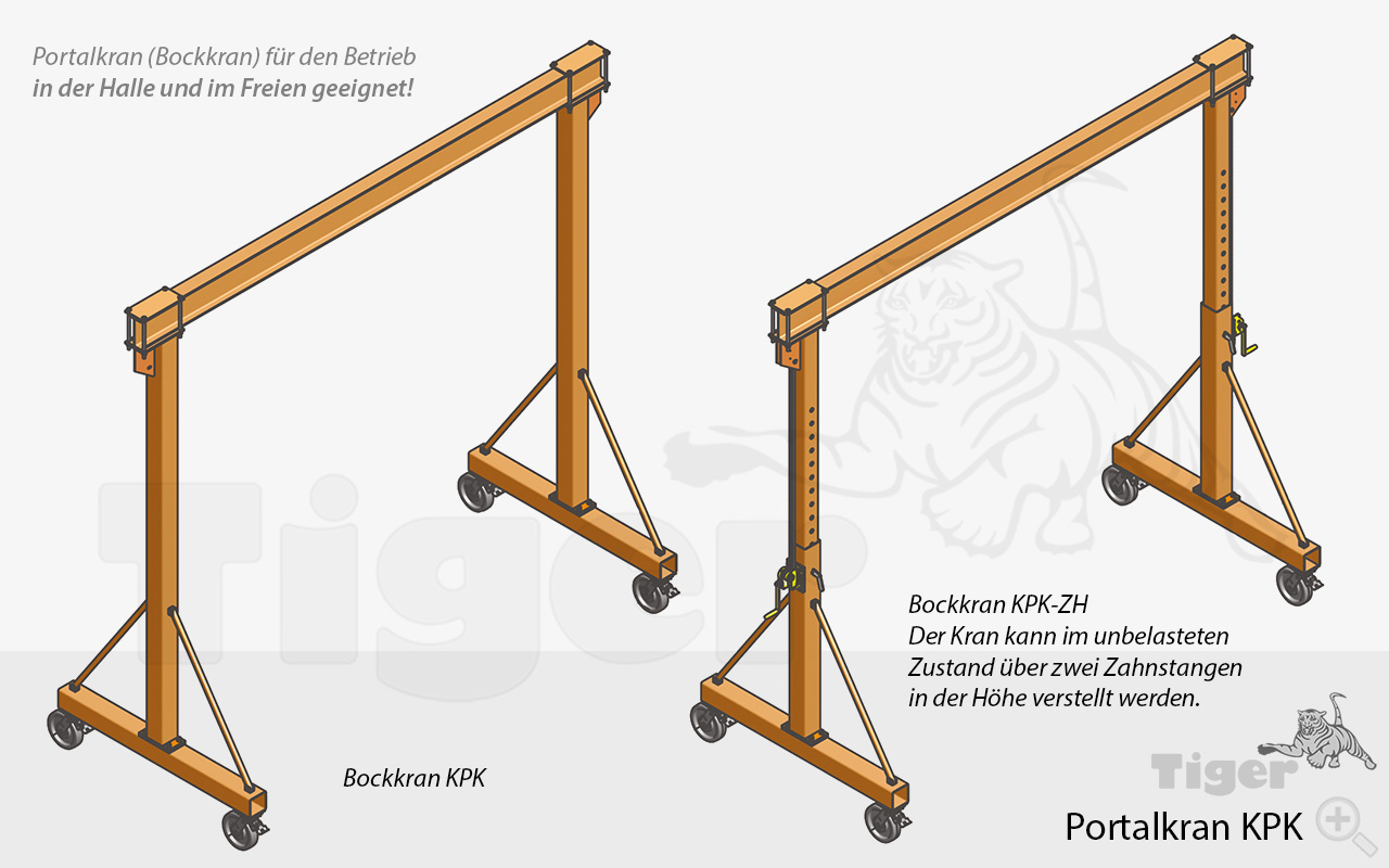 Produktbild von portalkran kpk bockkran zh 23