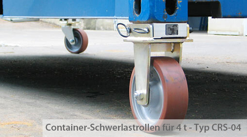 3. Produktbild zu tigerhebezeuge container schwerlastrollen crs 04 detail