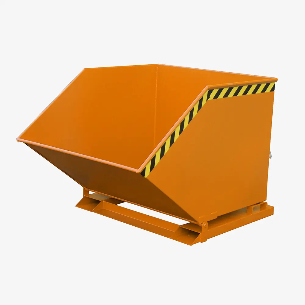 Produktbild von tigerhebezeuge kippmulde orange lackiert typ KK 1000 ORANGE 01 x