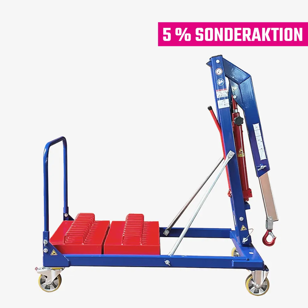 Produktbild von tigerhebezeuge minikran mit gegengewicht mini werkstattkran typ KSG 500 sonderaktion5