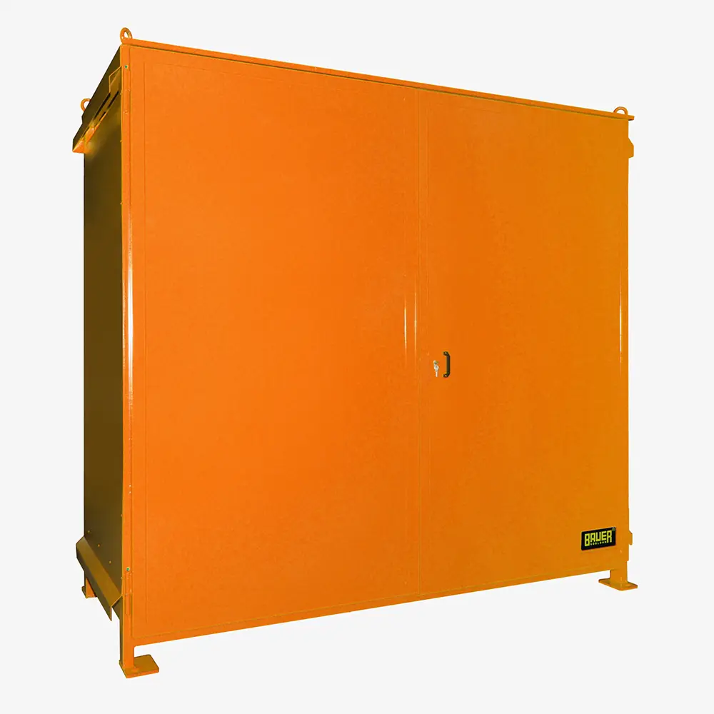 Produktbild von tigerhebezeuge regalcontainer orange lackiert typ cen 29 2 orange 01 x
