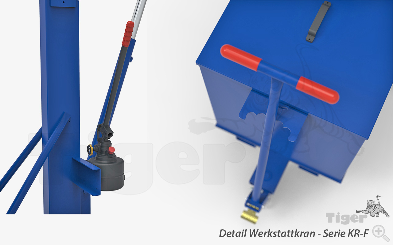 2. Produktbild zu werkstattkran kr f detail