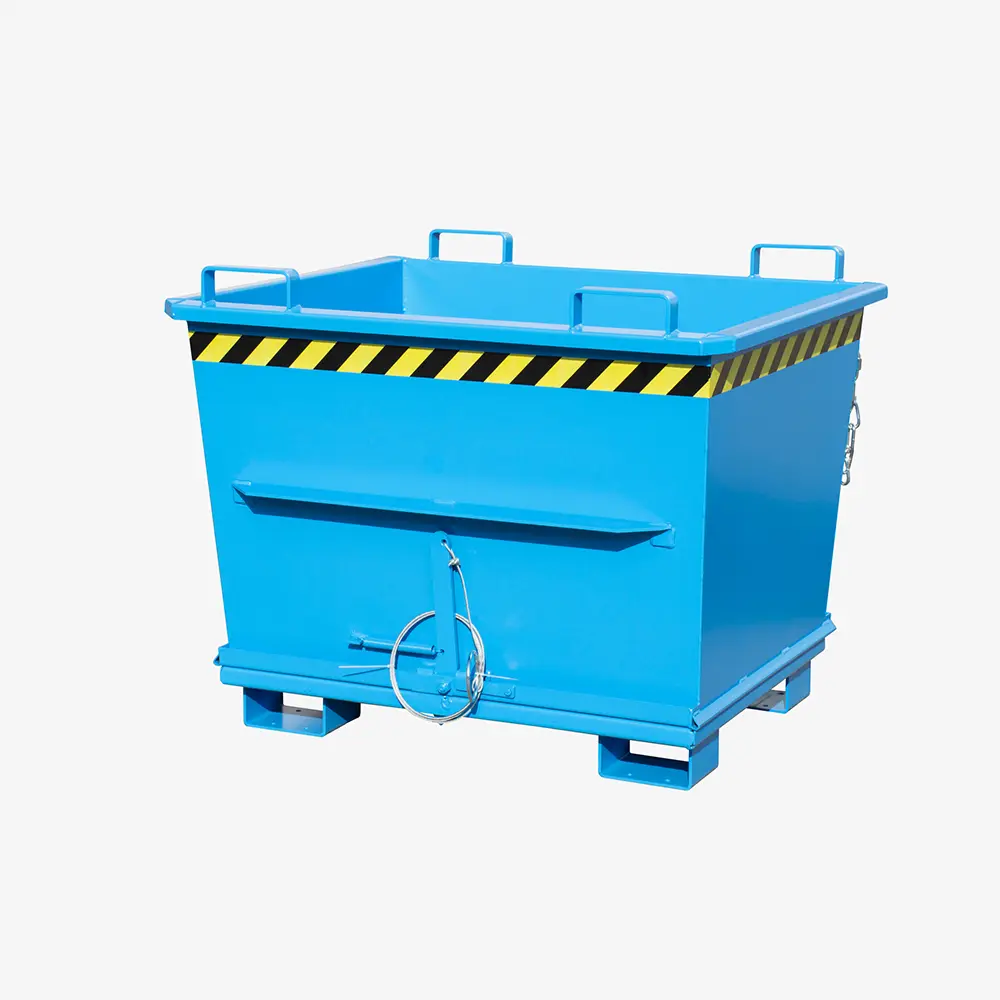 Produktbild von tigerhebezeuge klappbodenbehaelter blau lackiert typ BKB 700 BLAU 01 x