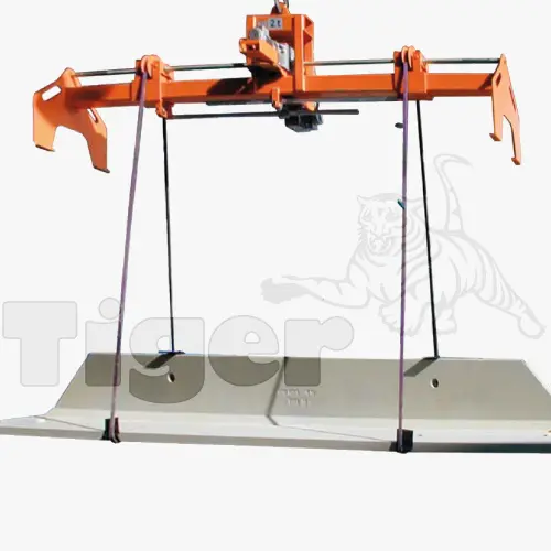 Produktbild von Wendetraverse mit Endlosbändern zum Wenden sperriger Last im Kran wendetraversen-manuell-elektrisch