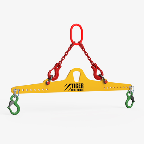 Produktbild von Mini-Krantraversen, verstellbar - Mini-Lasttraversen für Kleinlasten Serie TA-LL tiger-mini-traverse-krantraverse-in-leichtbauweise-mit-kranoese-und-krankette-serie-TA-LL