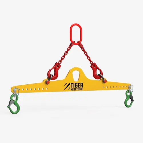 Produktbild von Mini-Krantraversen, verstellbar - Mini-Lasttraversen für Kleinlasten Serie TA-LL tiger-mini-traverse-krantraverse-in-leichtbauweise-mit-kranoese-und-krankette-serie-TA-LL