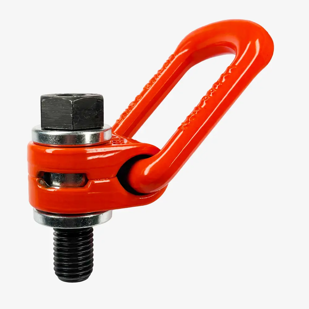 Produktbild von tigerhebezeuge hebekraft anschlagwirbel mit kugellager und klappbarem buegel 