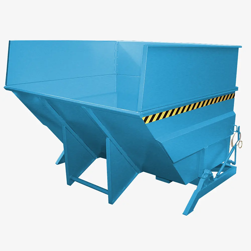 Produktbild von tigerhebezeuge kippbehaelter blau lackiert typ BKC 500 BLAU 01 x