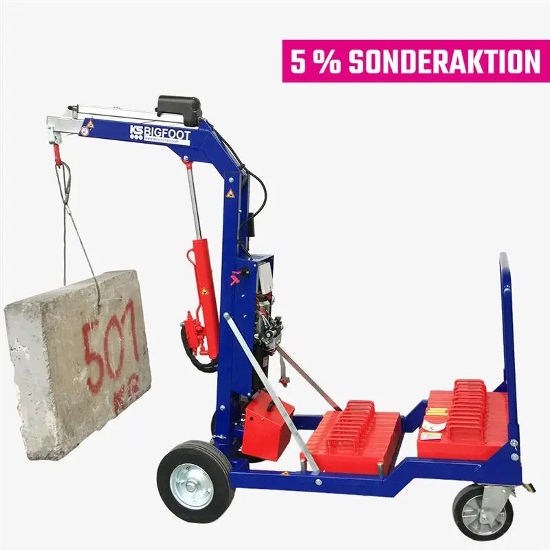 Produktbild von tigerhebezeuge gegengewichts leichtbaukran elektrohydraulisch typ KBF 450 H ET sonderaktion5 1