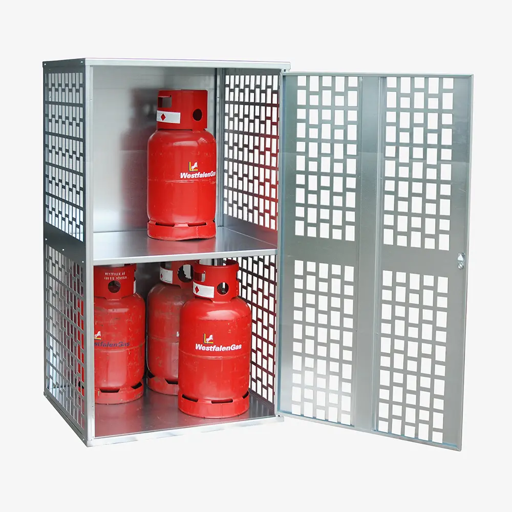 Produktbild von tigerhebezeuge gasflaschen depot feuerverzinkt typ GFD L 1 V 01 x