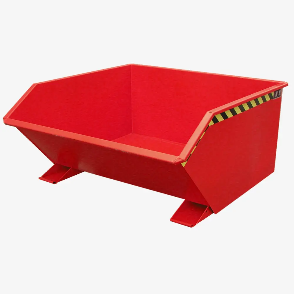 Produktbild von tigerhebezeuge kippbehaelter rot lackiert typ GU 750 ROT 01 x