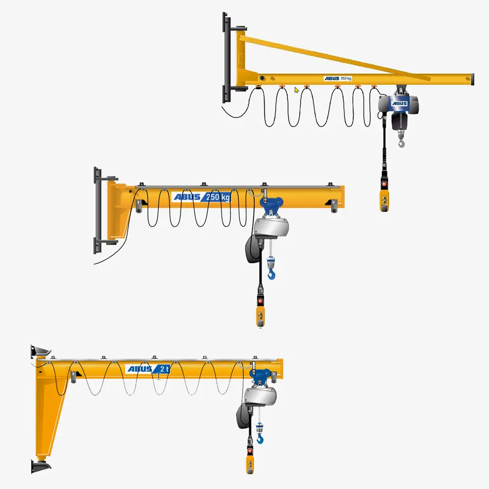 TigerHebezeuge-Shop Schwenkkrane und Drehkrane Wandschwenkkrane