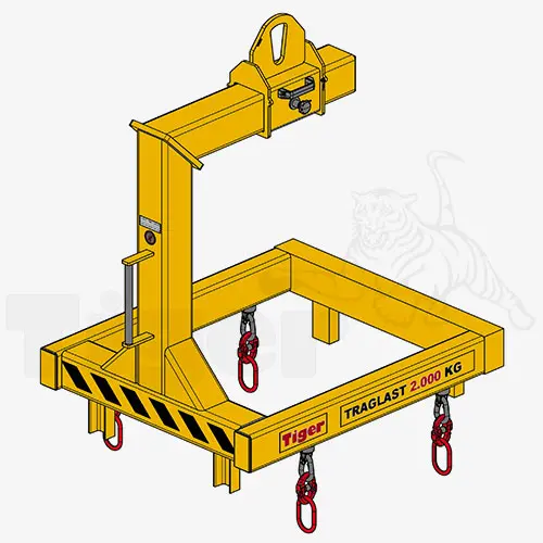 Produktbild von Tiger Sonder-C-Haken mit Tragarm-Rahmenkonstruktion Serie Sonder-TC-R-RR tiger-c-haken-tc-r-rr-2-0-65x0-93-0-8-06014-lastaufnahmemittel
