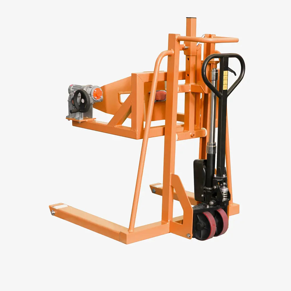 Fassheberoller mit Spannautomatik für Stahlfässer und Kunststoff-Fässer