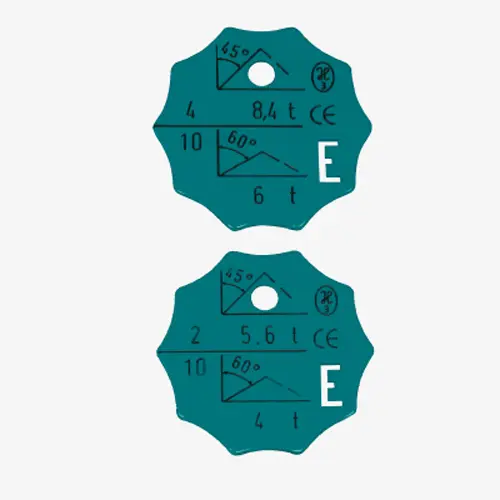 2. Produktbild zu tragfaehigkeits plakette enorm gk10 2. Produktbild zu tragfaehigkeits plakette enorm gk10
