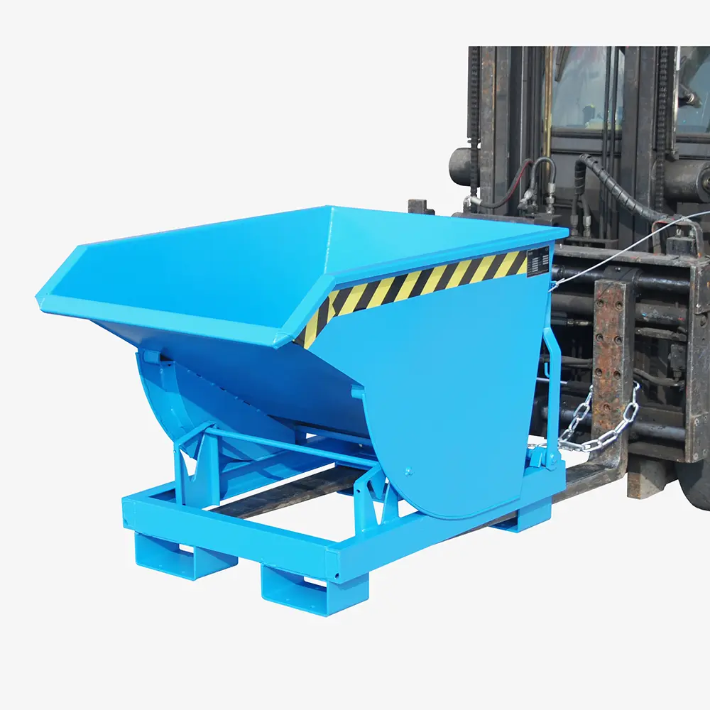 Produktbild von tigerhebezeuge kippbehaelter blau lackiert typ BKM 30 BLAU 01 x