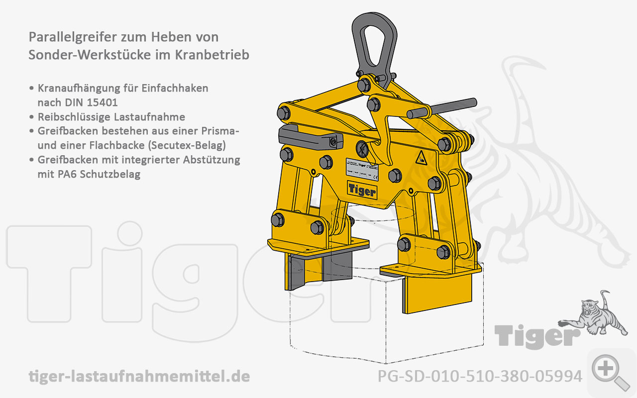 Produktbild von parallelgreifer pg rf 005 245 pa6