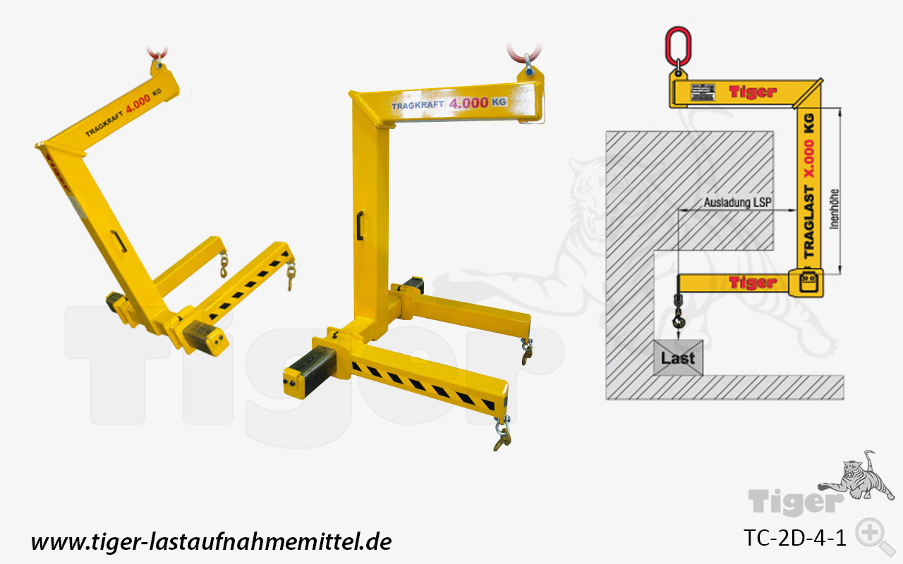 Produktbild von sonder krangabel tc 2d 4 1 lastaufnahmemittel