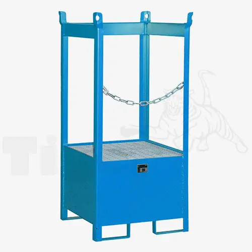 3. Produktbild zu fass staplerpalette fsp 1 blau 3. Produktbild zu fass staplerpalette fsp 1 blau