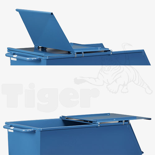 2. Produktbild zu deckel serie f 47d blau