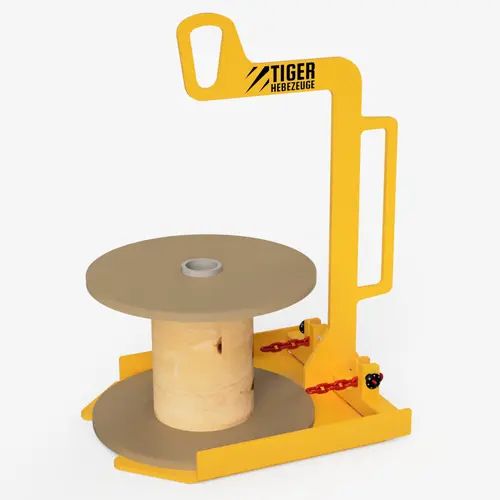 Produktbild von Tiger Sonder-Krangabel zum Transport von stehenden Maschinenspulen und Kabeltrommeln per Kran Serie Sonder-TLG tiger-sonder-krangabel-fuer-kabeltrommeln-maschinenspulen-serie-Sonder-TLG