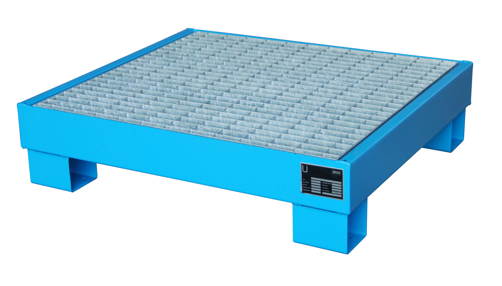 Produktbild von tigerhebezeuge auffangwannen serie AW 60 2 M blau