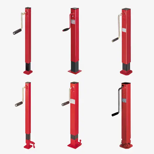 Produktbild von Spindelwinden mit Fußplatte zum Abstützen und Verschieben von Lasten - mit und ohne Fallhub Serie SWH tigerhebezeuge-spindelwinden-serie-SWH