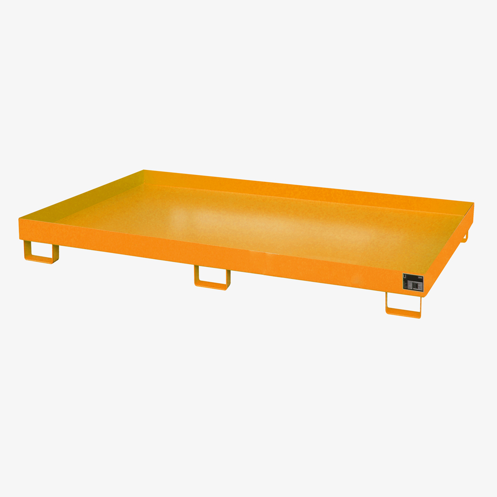 Produktbild von tigerhebezeuge regalwanne auffangwanne fuer hochregal typ RW 2200 orange