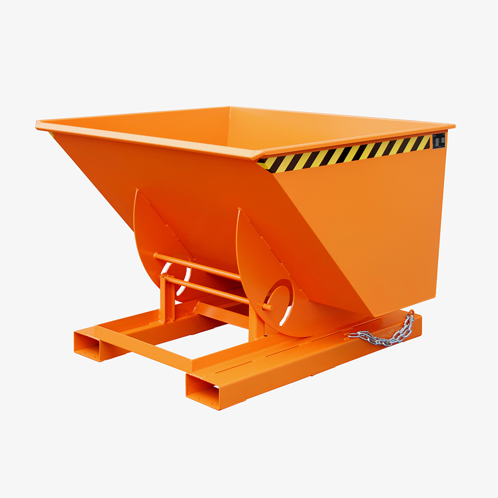 Produktbild von tigerhebezeuge kippbehaelter orange lackiert typ AK 100 ORANGE 01 x