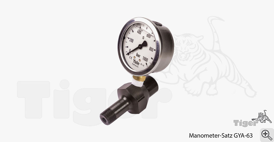 Produktbild von hydraulik manometersatz gya 1000bar 2
