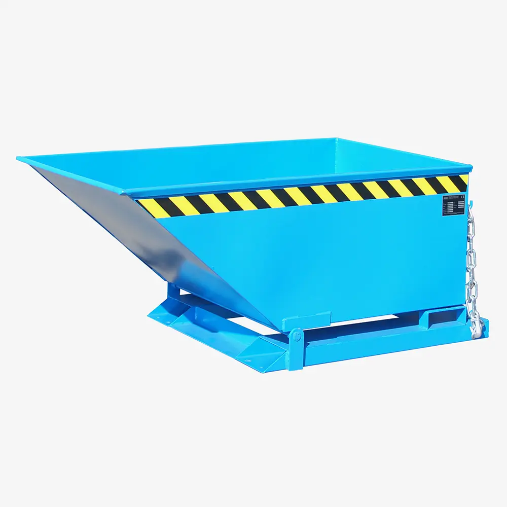 Produktbild von tigerhebezeuge kippmulde blau lackiert typ KN 400 BLAU 01 x