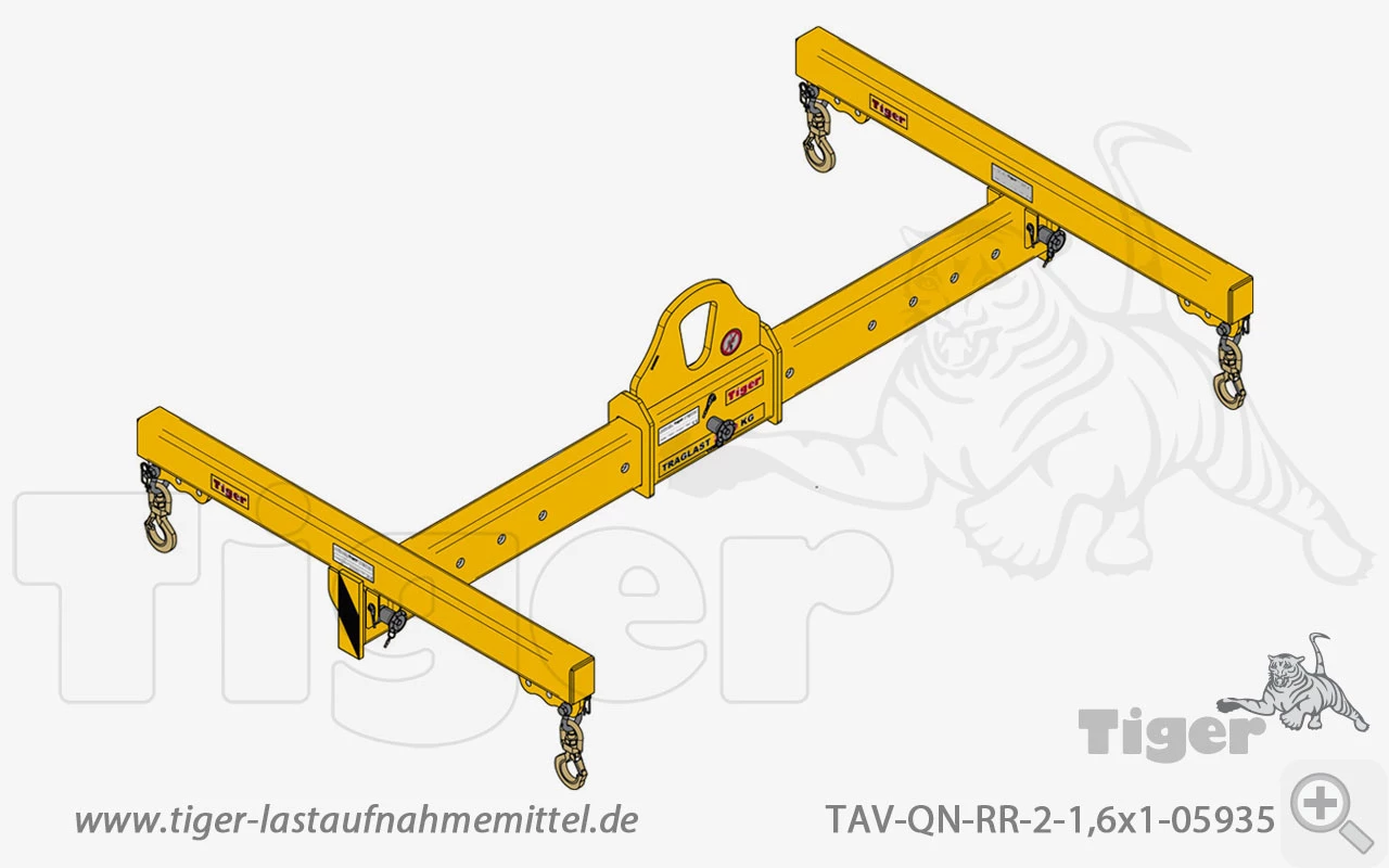 Zum Vergrößern anklicken quertraverse-tav-qn-rr-2-1-6x1-05935 Typ TAV-QN-RR-2-1,6x1-05935
