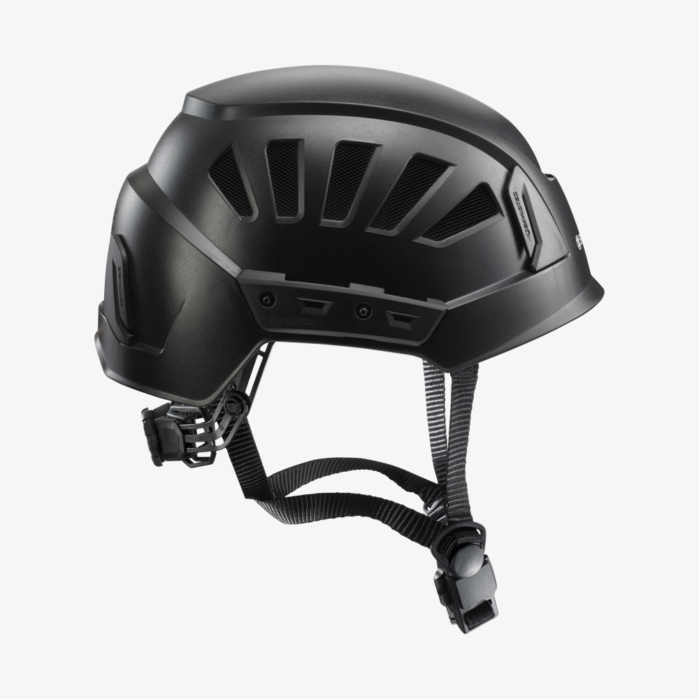 PSA-Industriekletterhelm mit EPS-Aufprallschutz und Magnetverschluss