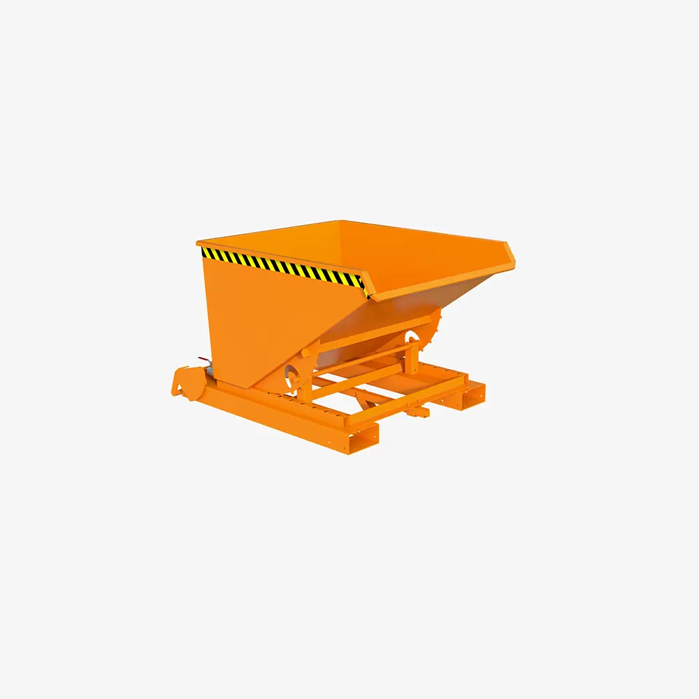 Produktbild von tigerhebezeuge spaenebehaelter orange lackiert typ 4AS 600 ORANGE 01 x