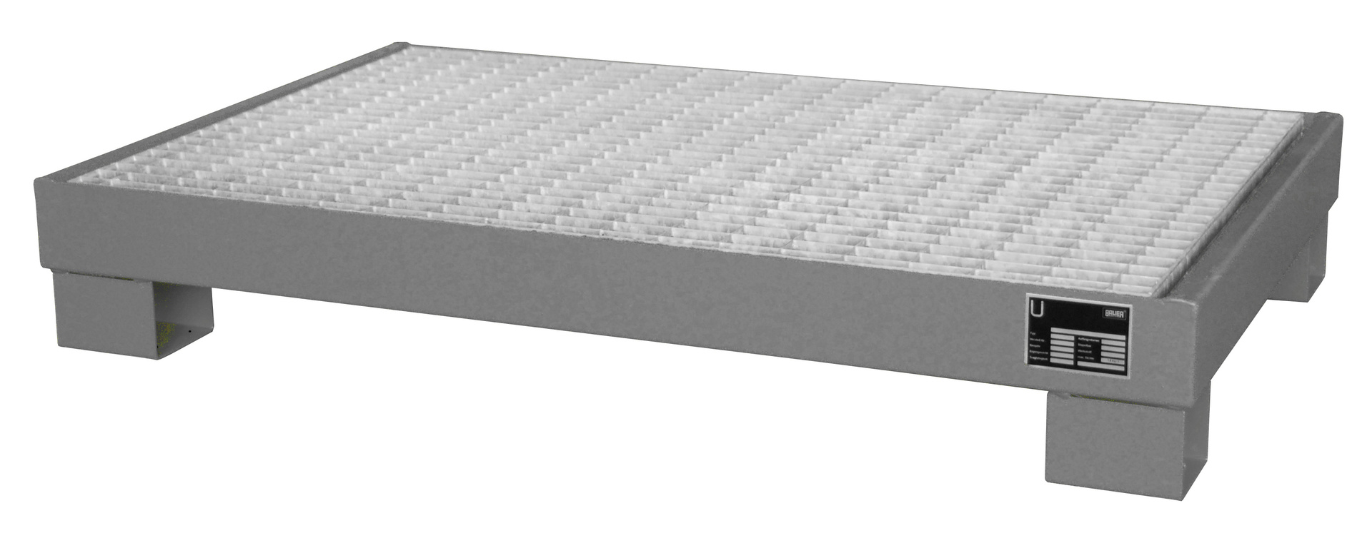 Produktbild von tigerhebezeuge auffangwannen serie AW 60 3 M grau
