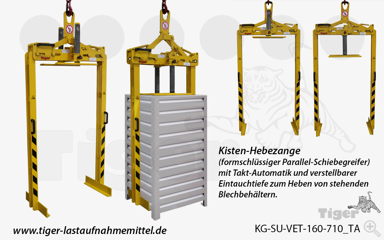 Produktbild von kastengreifer kg su vet 160 710 ta