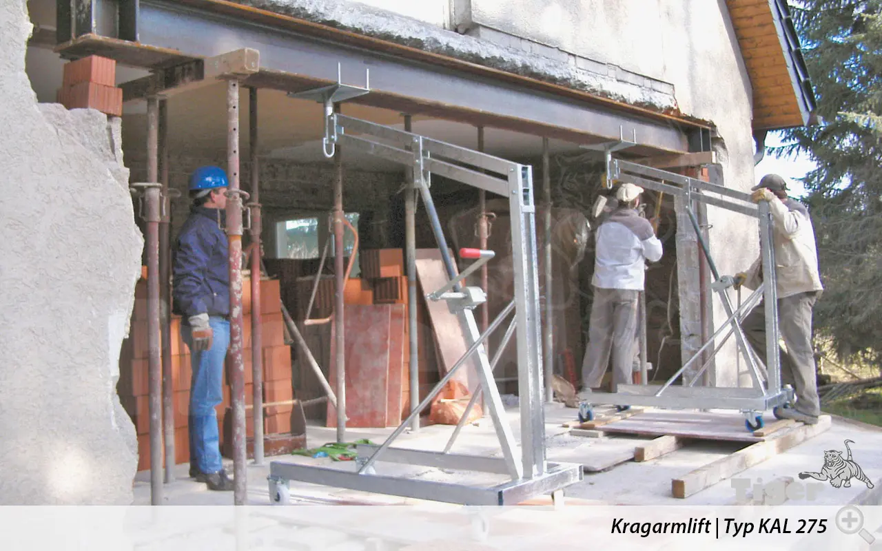 3. Produktbild zu kragarmlift baustelle 1
