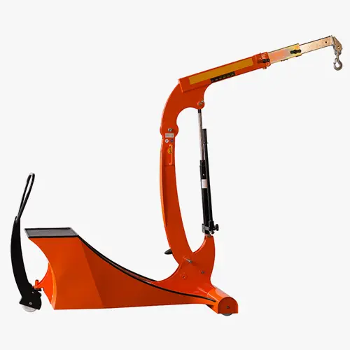 Produktbild von Gegengewichtskran mit Polyamidrollen, handverfahrbar - Mobiler Kleinkran für die Werkstatt Serie ITI500N tigerhebezeuge-werkstattkran-mit-gegengewicht-serie-ITI-500N